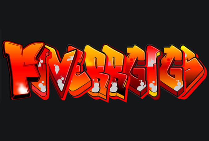 Create graffiti for your name or company by Tubbylifestudio