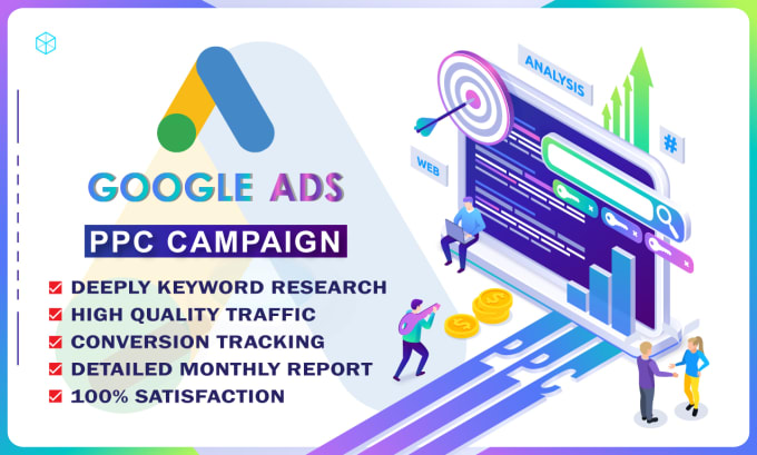 Gig Preview - Set up, optimize and manage your google ads adwords and PPC campaign