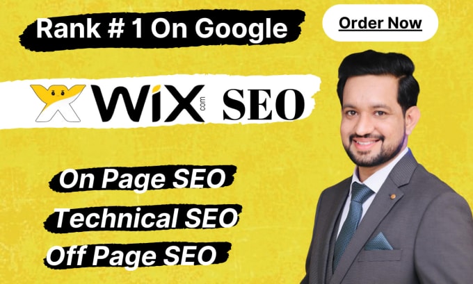 Gig Preview - Optimize wix, squarespace website onpage offpage seo service for top ranking