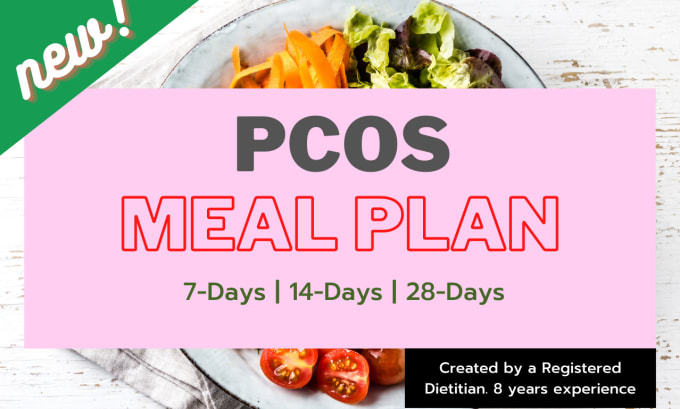 Gig Preview - Give you a meal plan for pcos