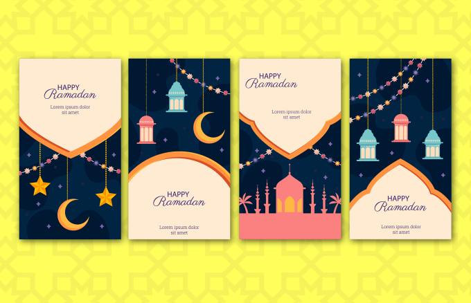 Gig Preview - Design ramadan flyers, posters, calendars, greeting cards, islamic banner