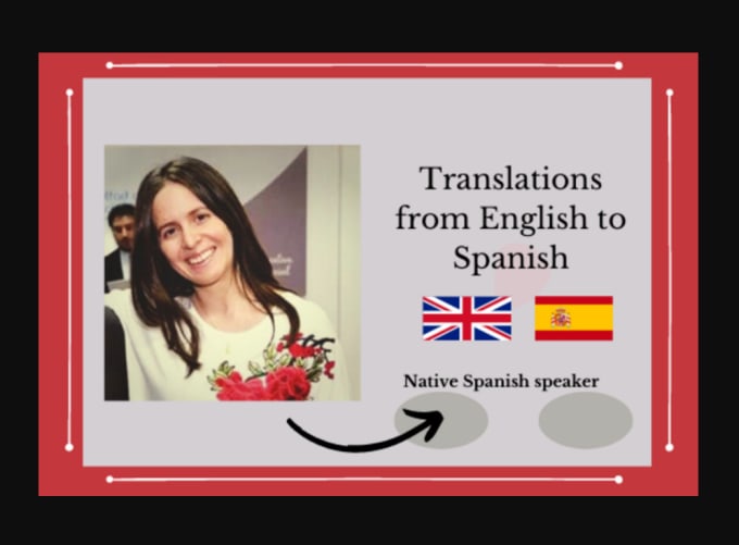 Gig Preview - Translate english to spanish