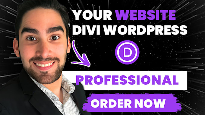 Gig Preview - Design your responsive wordpress website with divi theme