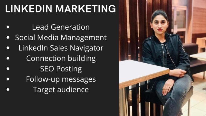 Gig Preview - Be your professional linkedin marketing manager