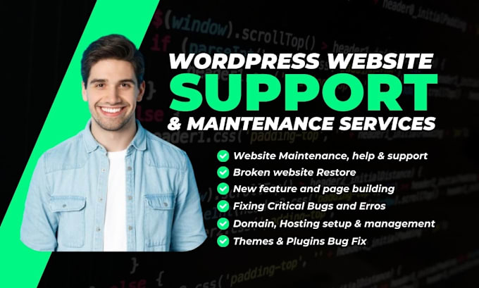 Bestseller - be your help for wordpress website maintenance and support