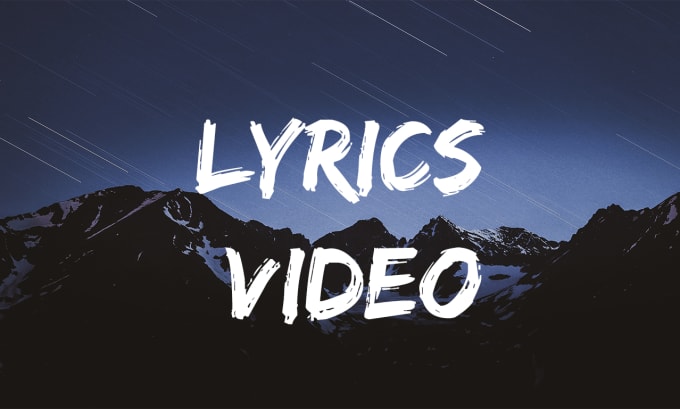 Gig Preview - Make an lyric video for your song