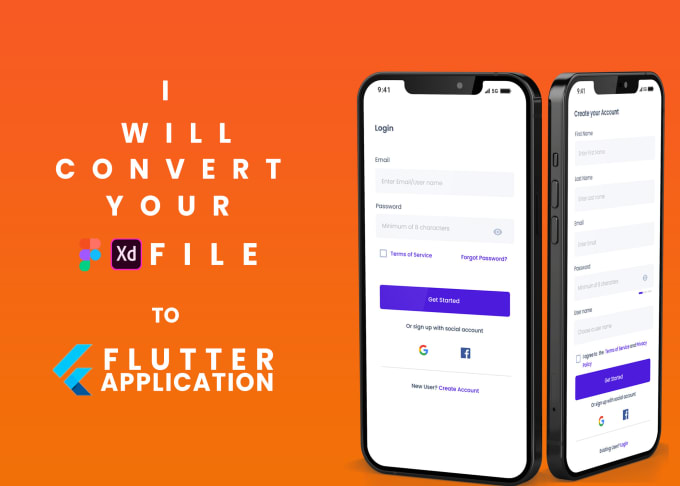 Bestseller - convert figma or xd to flutter or flutterflow app