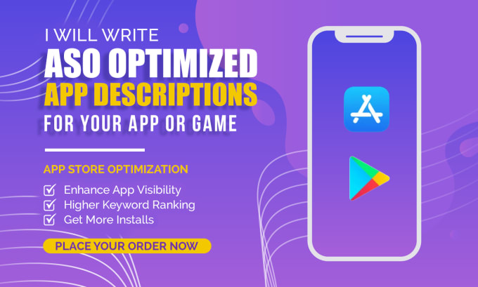 Gig Preview - Do aso app store optimization for play store and app store