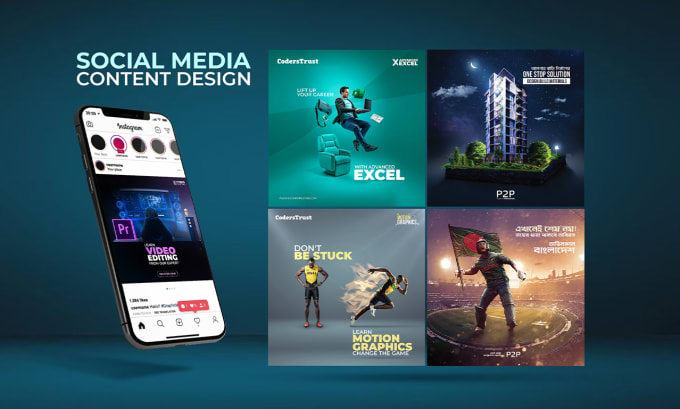 Gig Preview - Design social media post, banner, ads, poster