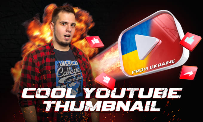 Gig Preview - Create catchy youtube thumbnail design