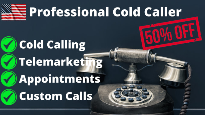 Gig Preview - Do professional cold calling telemarketing and set appointments for you