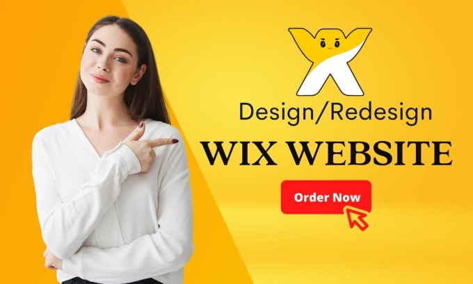 Gig Preview - Design, redesign wix website, and wix ecommerce website