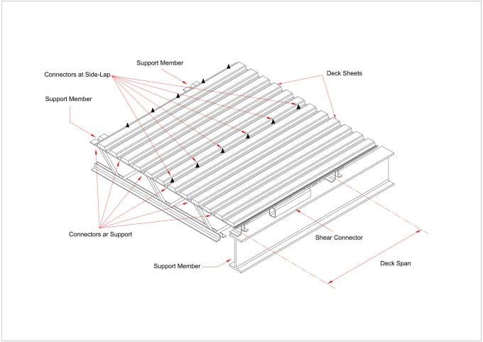 Gig Preview - Draw technical drawing with detailed for manufacturing