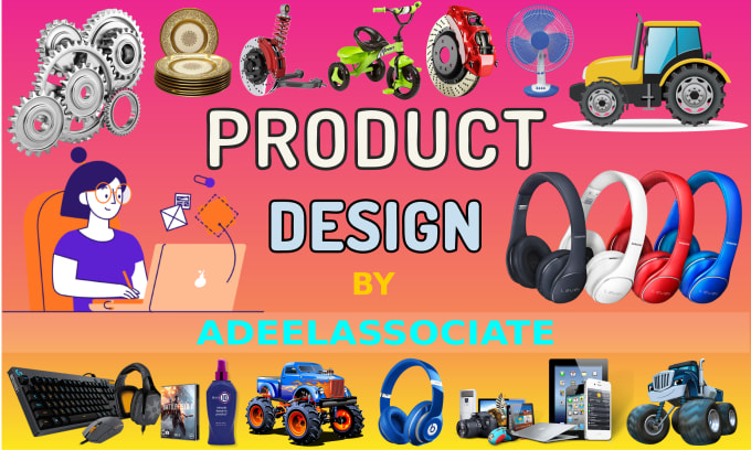 Gig Preview - Do industrial product design, 3d print cad modeling