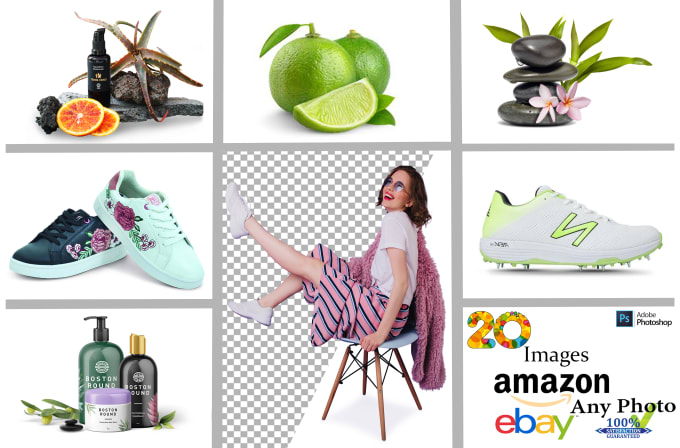 Gig Preview - Do amazon product background removal in photoshop