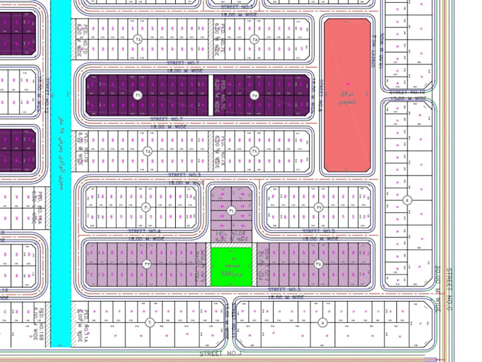 Gig Preview - Design subdivision land projects in autocad