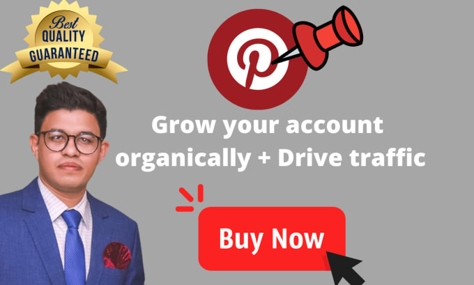 Gig Preview - Be your pinterest marketing manager and SEO expert