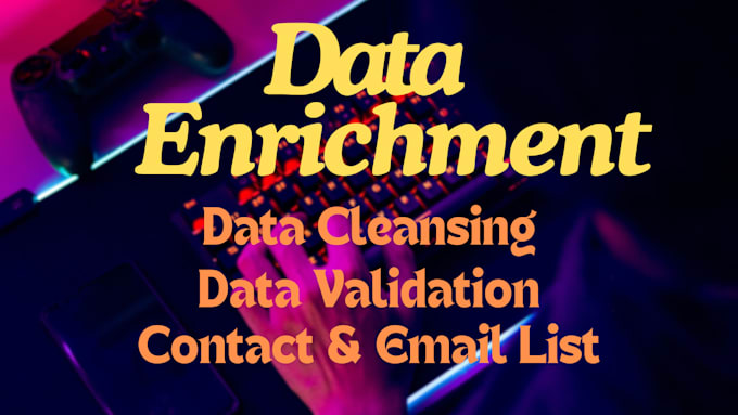 Gig Preview - Do CRM data enrichment and cleansing work