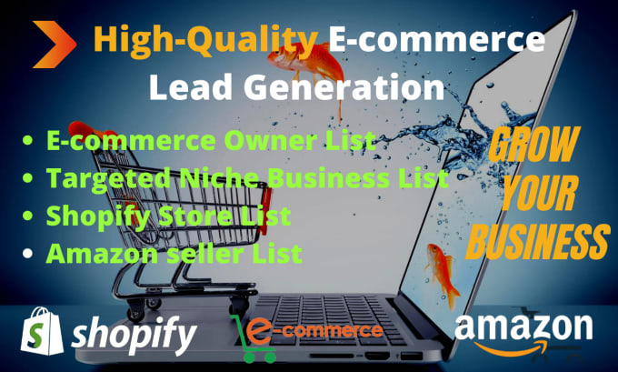 Gig Preview - Do high quality ecommerce lead generation