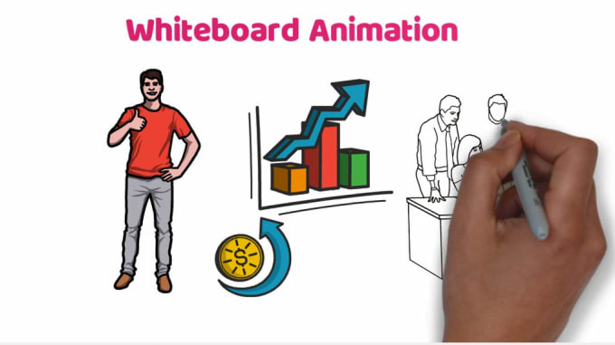 Gig Preview - Create 8 minute 2d whiteboard animated doodle video