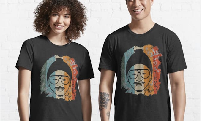 Bestseller - create custom retro graphic tshirt design