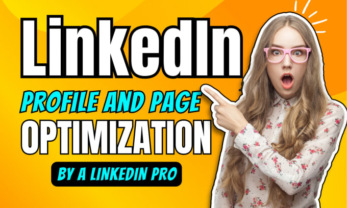 Gig Preview - Create optimized linkedin profile, business page with SEO