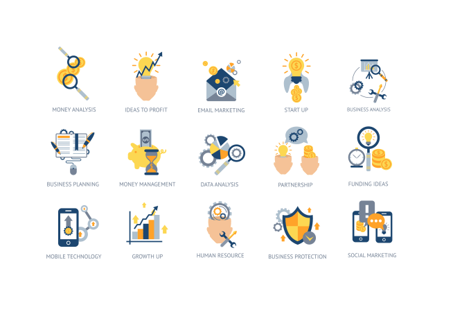 Gig Preview - Design professional icon set for your app and website