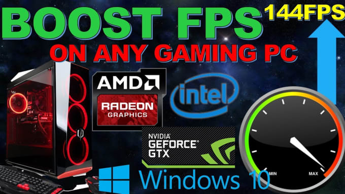 Gig Preview - Optimize, fix your PC for gaming and streaming fps games like warzone, fortnite