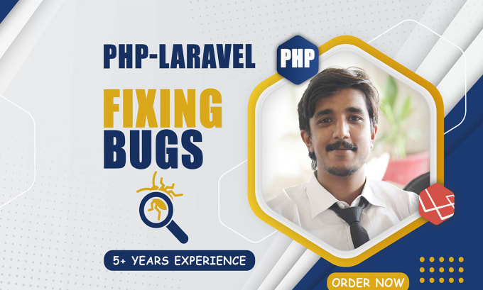 Gig Preview - Fix PHP, wordpress, laravel, HTML, CSS, js, vue,  bugs