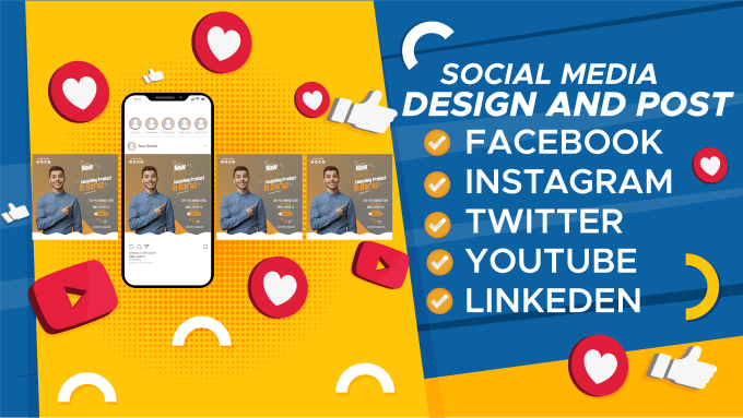 Bestseller - design unique social media banners, posts, creative ads