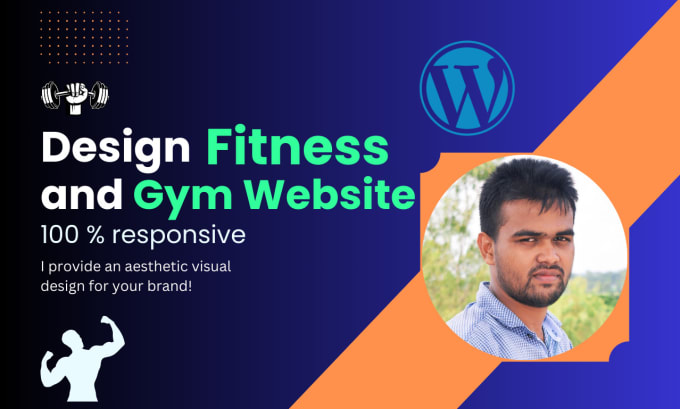 Gig Preview - Design user friendly fitness website and gym website