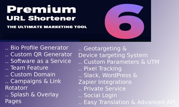 Gig Preview - Implement the premium URL shortener seamlessly on your vps or shared hosting