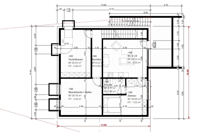 Bestseller - make a 2d architectural blueprint