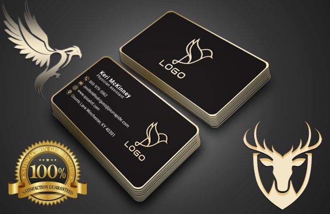 Bestseller - design a professional business card and logo for you