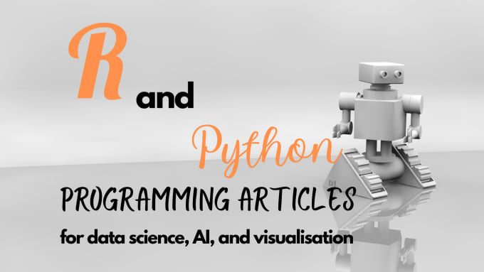 Gig Preview - Write r and python programming articles for data science