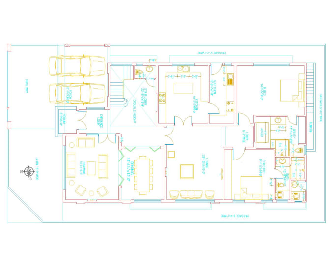 Gig Preview - Draft 2d plans and working drawings