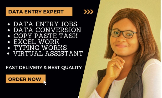 Gig Preview - Do all kind of professional data entry tasks, copy paste and all data entry jobs