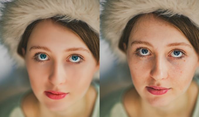 Gig Preview - Do any face retouching and smoothness with in 2 hours