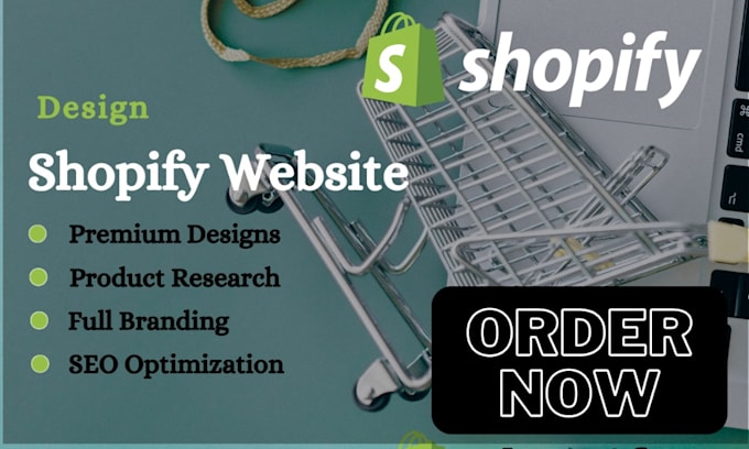 Gig Preview - Redesign shopify printful printify store design shopify ecommerce website design