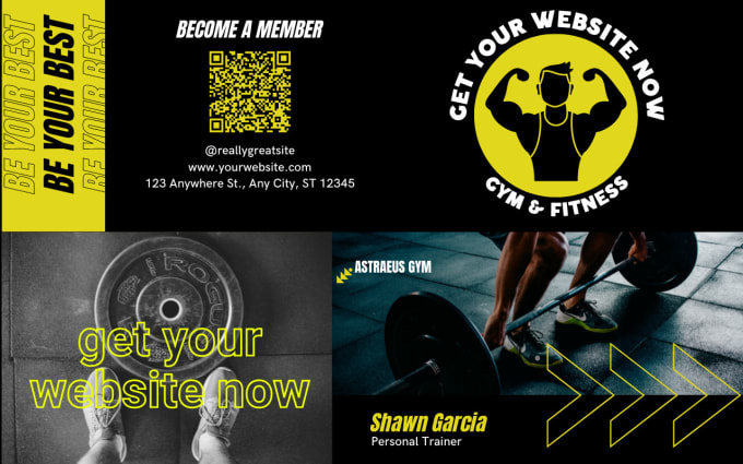 Gig Preview - Build an attractive fitness, sports, gym, workout website