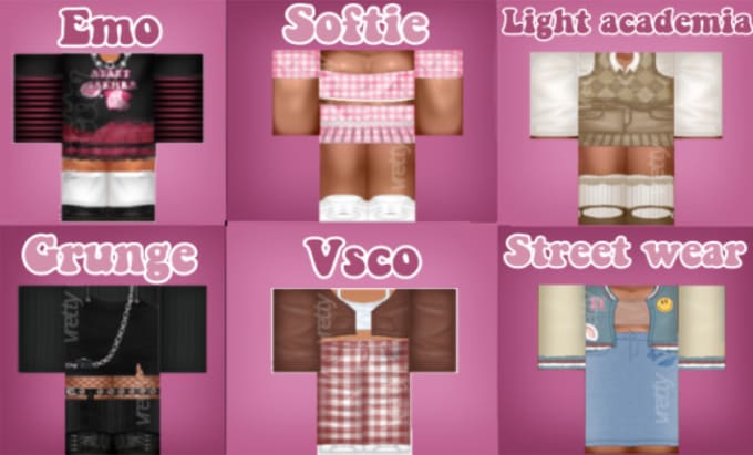 Gig Preview - Make you custom roblox clothes