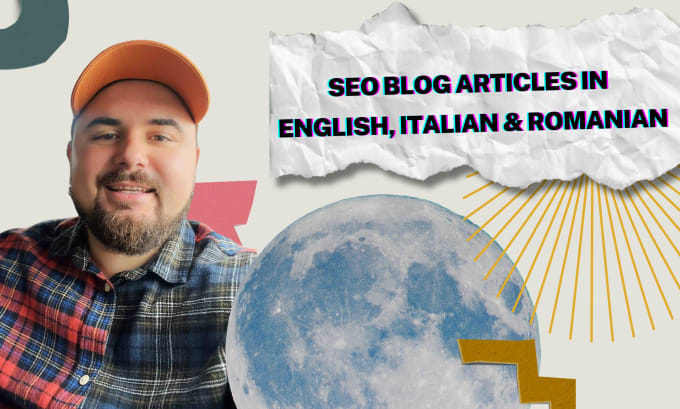 Bestseller - write SEO blog articles with copywriting in romanian, english or italian in 48h