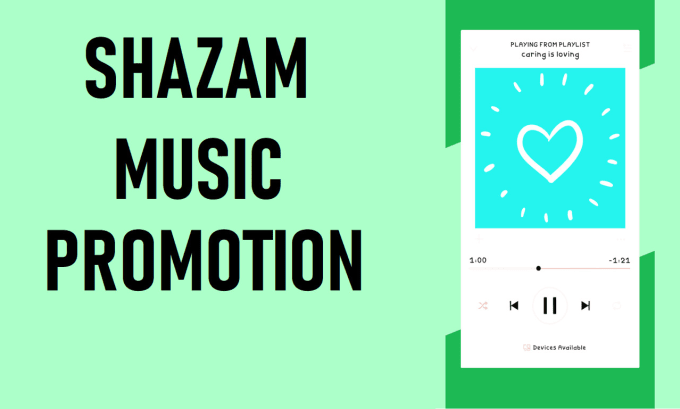 Gig Preview - Do professional your shazam music promotion to reach your target audience