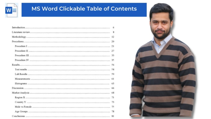 Gig Preview - Create a clickable table of contents for your documents