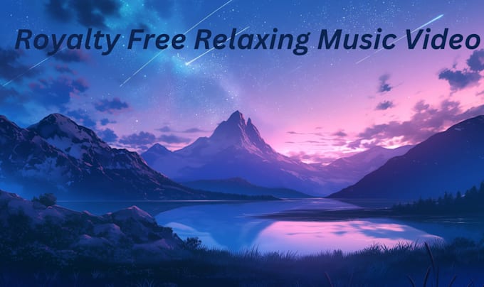 Gig Preview - Create professional meditation music videos with relaxing sounds