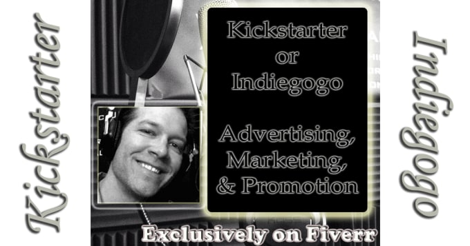 Gig Preview - Promote and advertise your kickstarter or indiegogo crowdfunding campaign site