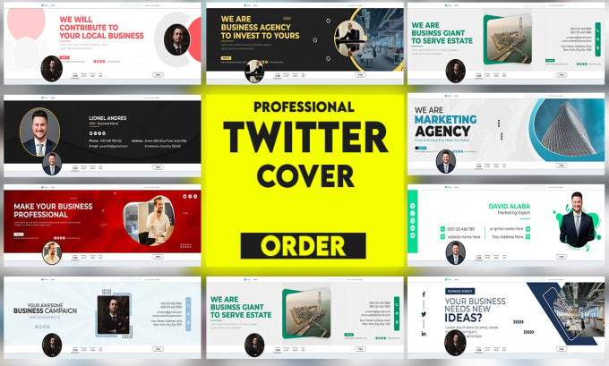 Gig Preview - Do professional twitter cover, banner, and header design with social media ads