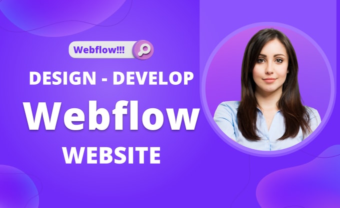 Gig Preview - Design or develop webflow website, figma to webflow, webflow expert