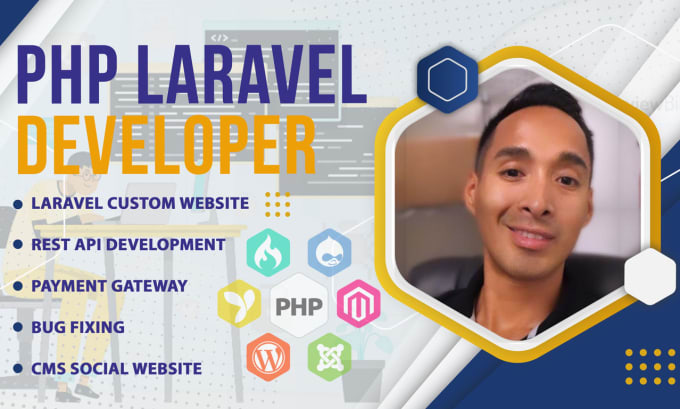 Gig Preview - Be your full stack PHP laravel web developer for responsive websites