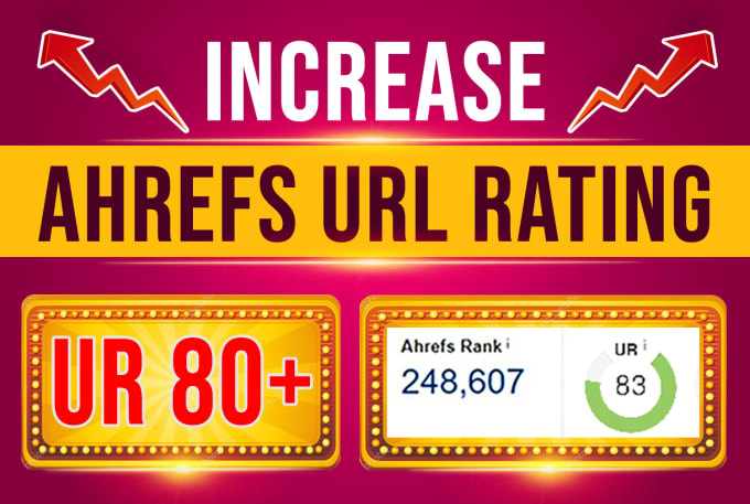 Gig Preview - Increase ahrefs ur 80 plus with white hat SEO backlinks